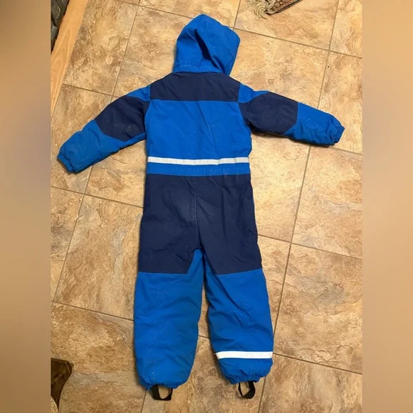 H&M Children’s One Piece Blue Snowsuit Size 7-8Y - Picture 3 of 5